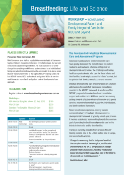 Download a Brochure - Breastfeeding Conferences