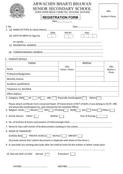 Download Registration Form - Arwachin Bharti Bhawan Sr. Sec