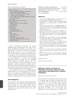 Reflectance confocal microscopy can differentiate