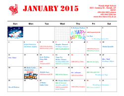January 2015 - Kanab High School
