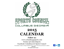 1 - Columbus Sports Council