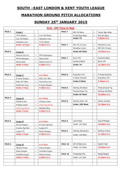 Marathon kick off times (PDF)