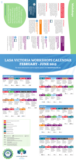 Download now - LASA Victoria