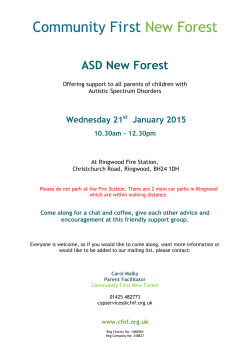 ASD Meeting - 21 January 2015