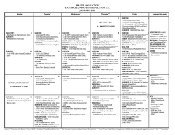 haver analytics database update schedule for us january 2015