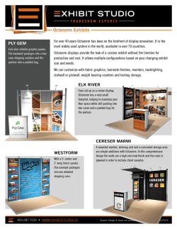 Octanorm Exhibits