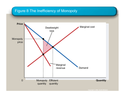 Regulated, Natural Monopoly