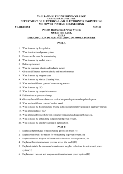 PS7204-Restructured Power System