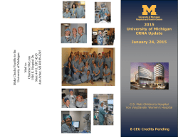 Printable Brochure with Conference Schedule