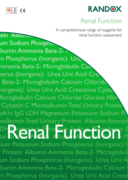 Renal Function - Randox Laboratories