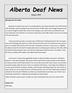 Download PDF Newsletter - Alberta Association of the Deaf
