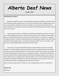 Download PDF Newsletter - Alberta Association of the Deaf