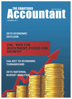 December 2014 series - The Institute of Chartered Accountants of