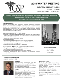 Download / Print Winter Meeting Brochure
