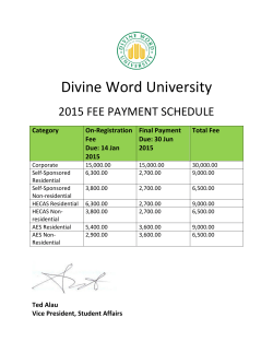 Download - Divine Word University