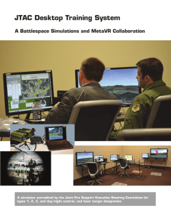 JTAC Desktop Training System