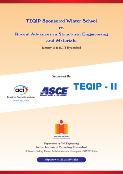 Brochure - IIT Hyderabad