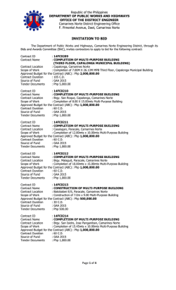 INVITATION TO BID