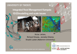 ITC VJ guestlecture LISEM_kampala_technical_2014