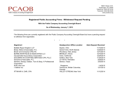 1-7-15 Form 1-WD - Public Company Accounting Oversight Board