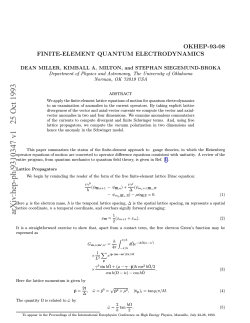 arXiv:hep-ph/9310347 v1 25 Oct 1993