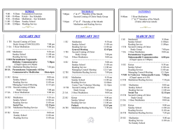 January-February-March 2015 Quarterly Calendar (PDF file)