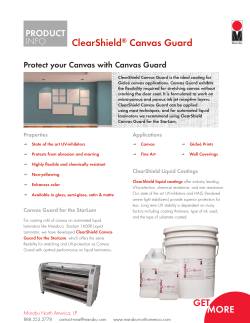 ClearShield® Canvas Guard