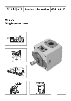 VT7QC Single vane pump