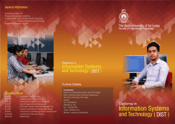 Download Leaflet - The Open University of Sri Lanka