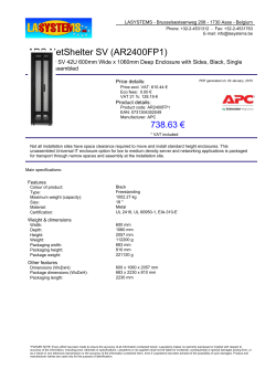 APC NetShelter SV (AR2400FP1)
