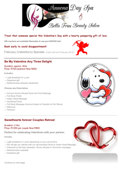 Download our February Specials