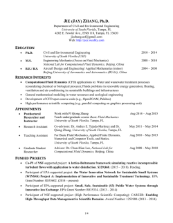 JIE (JAY) ZHANG, Ph.D. - College Of Engineering