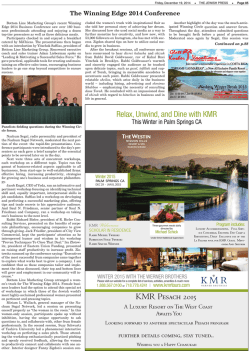 Jewish Press-1 - The Winning Edge 2014