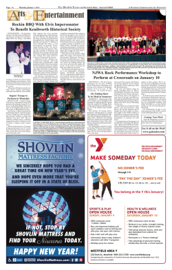 HAPPY NEW YEAR! - The Westfield Leader