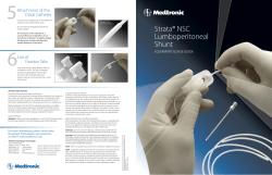 Strata® NSC Lumboperitoneal Shunt
