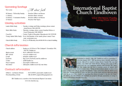 IBC-Eindhoven Newsletter