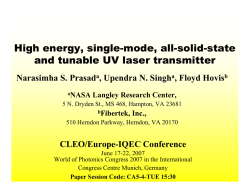 High energy, single-mode, all-solid-state and