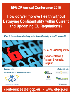 How do We Improve Health without Betraying Confidentiality within