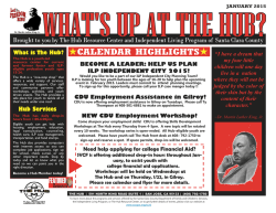 Hub Newsletter January 2015 draft em Revised (Read