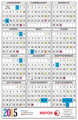 2015 XEROX U Calendar-No BKG-5.indd