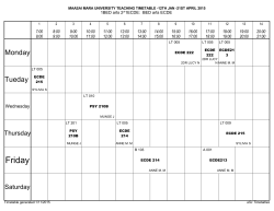 Download Program Timetable