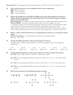 Chem 2 AP HW 9
