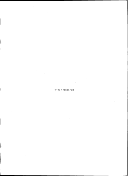 BIBLIOGRAPHY - IR@INFLIBNET