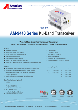 Ku-Band Transceiver (10W, 25W)