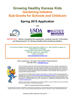 Gardening Initiative PDF Application