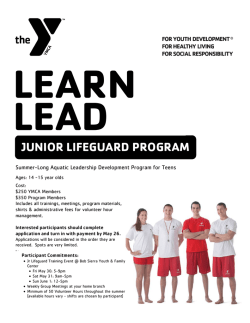 jr lifeguard info flier