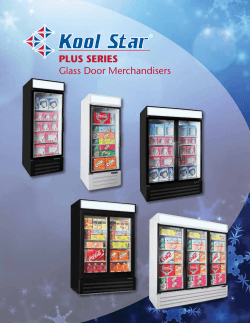 Kool Star Plus Merchandisers Brochure - Master-Bilt