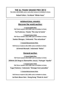 Download THE AL-THANI AWARD WINNER LIST 2013