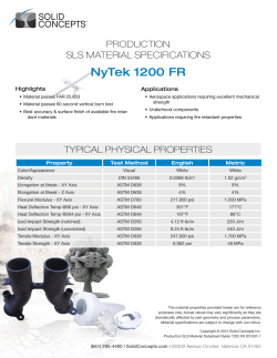 NyTek 1200 FR - Solid Concepts