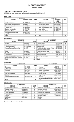 Download the JD Program Curriculum